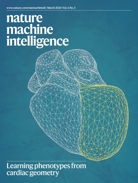 Nature Machine Intelligence, March 2024 cover